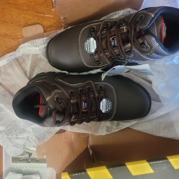 Sketchers Safety Work Composite Toe Boots Brown Men’s Size 10.5 main image 5